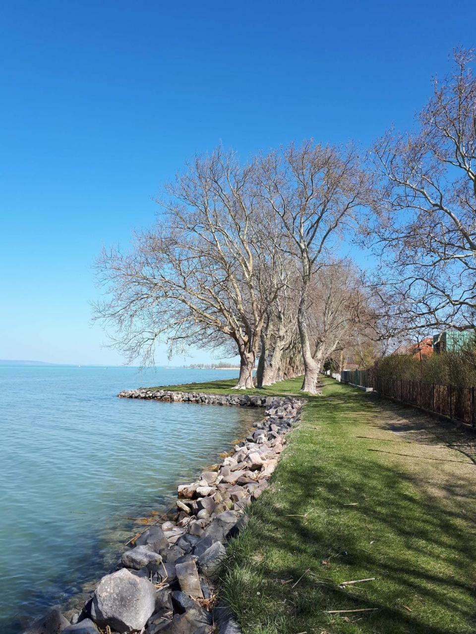 Balaton View Apartment Balatonboglar Bagian luar foto