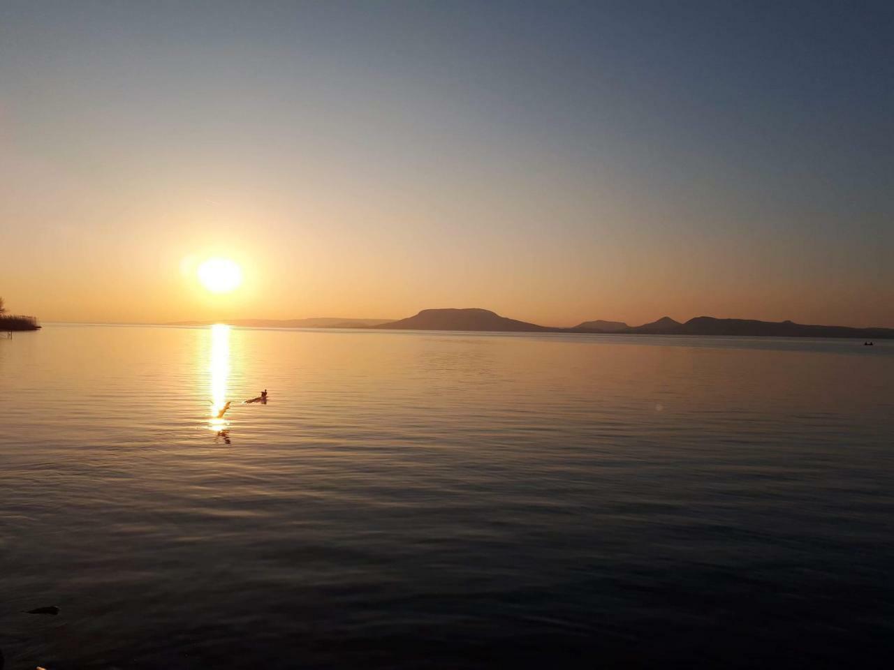 Balaton View Apartment Balatonboglar Bagian luar foto